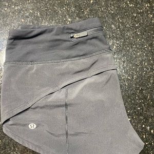 Black speed-up short ( lined ) 2.5 lululemon shorts size 4